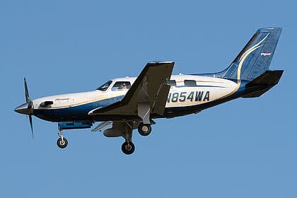 N854WA aircraft